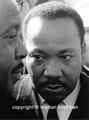 Martin Luther King, Jr. and Ralph David Abernathy.  Washington DC, 1968